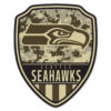 Seattle Seahawks Sign Wood 11×14 Shield Shape