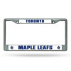 Toronto Maple Leafs License Plate Frame Chrome – Special Order