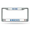 New York Knicks License Plate Frame Chrome – Special Order