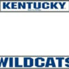 Kentucky Wildcats License Plate Frame Chrome