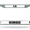 Los Angeles Kings License Plate Frame Chrome