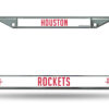 Houston Rockets License Plate Frame Chrome – Special Order