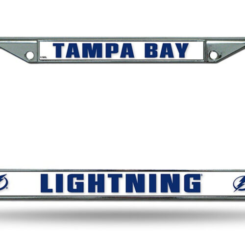 Tampa Bay Lightning License Plate Frame Chrome