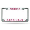 Arizona Cardinals License Plate Frame Chrome