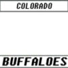 Colorado Buffaloes License Plate Frame Chrome – Special Order