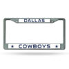 Dallas Cowboys License Plate Frame Chrome