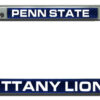 Penn State Nittany Lions Laser Cut Chrome License Plate Frame – Special Order