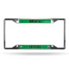 Boston Celtics License Plate Frame Chrome EZ View