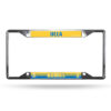 UCLA Bruins License Plate Frame Chrome EZ View