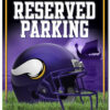 Minnesota Vikings Sign Metal Parking