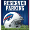 Buffalo Bills Metal Parking Sign