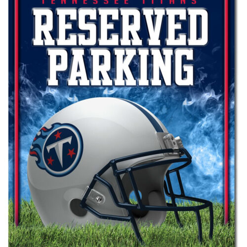 Tennessee Titans Sign Metal Parking – Special Order