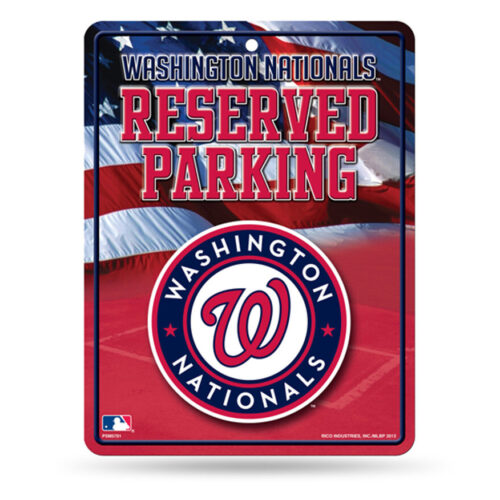 Washington Nationals Sign Metal Parking – Special Order