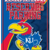 Kansas Jayhawks Metal Parking Sign – Special Order