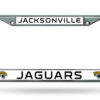 Jacksonville Jaguars License Plate Frame Chrome