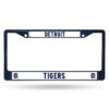 Detroit Tigers License Plate Frame Metal Navy