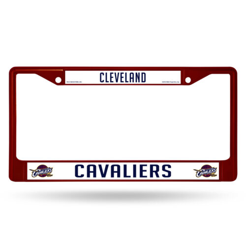 Cleveland Cavaliers License Plate Frame Metal Maroon – Special Order