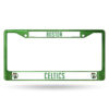 Boston Celtics License Plate Frame Metal Green – Special Order