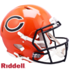 Chicago Bears Helmet Riddell Authentic Full Size Speed Style On-Field Alternate – Special Order