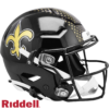 New Orleans Saints Helmet Riddell Authentic Full Size SpeedFlex Style On-Field Alternate