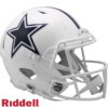 Dallas Cowboys Helmet Riddell Authentic Full Size Speed Style On-Field Alternate