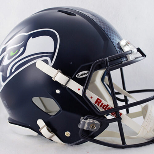 Seattle Seahawks Helmet Riddell Authentic Full Size Speed Style Stripe Decal