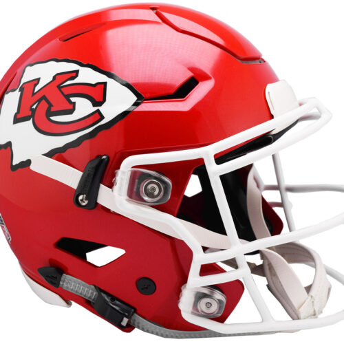 Kansas City Chiefs Helmet Riddell Authentic Full Size SpeedFlex Style