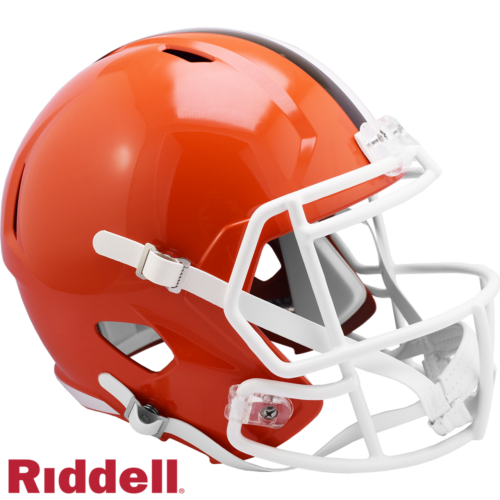 Cleveland Browns Helmet Riddell Replica Full Size Speed Style 1975-2005 T/B