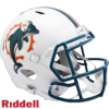 Miami Dolphins Helmet Riddell Replica Full Size Speed Style 1997-2012 T/B