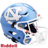 North Carolina Tar Heels Helmet Riddell Authentic Full Size SpeedFlex Style Argyle Stripe