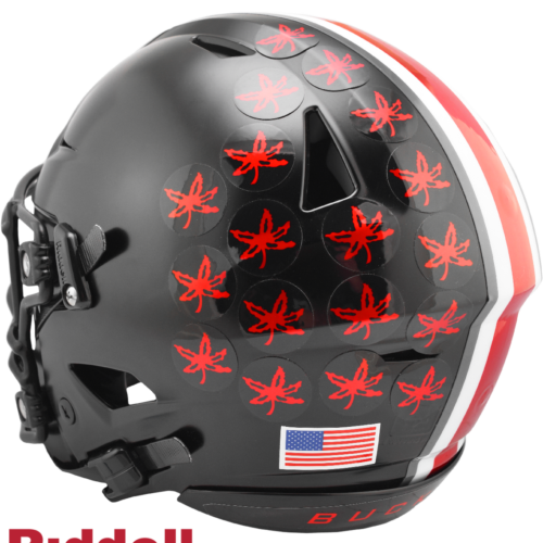 Ohio State Buckeyes Helmet Riddell Authentic Full Size SpeedFlex Style Black