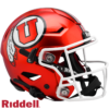 Utah Utes Helmet Riddell Authentic Full Size SpeedFlex Style Red