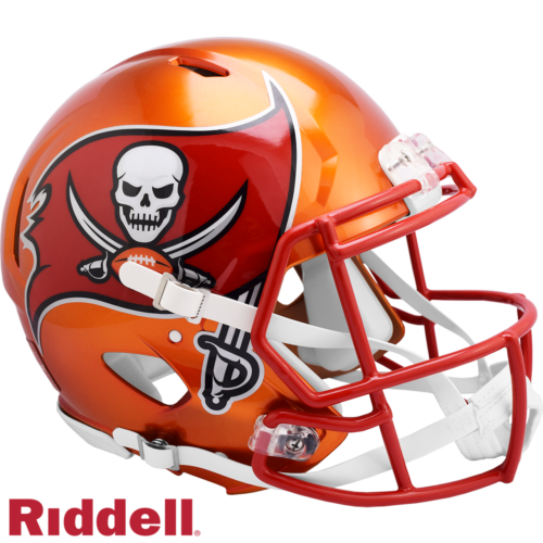 Tampa Bay Buccaneers Helmet Riddell Authentic Full Size Speed Style FLASH Alternate