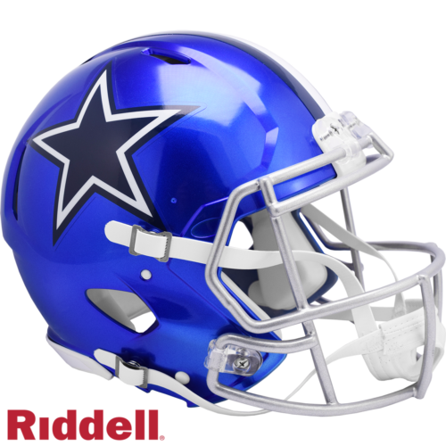 Dallas Cowboys Helmet Riddell Authentic Full Size Speed Style FLASH Alternate