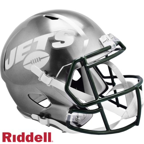 New York Jets Helmet Riddell Replica Full Size Speed Style FLASH Alternate