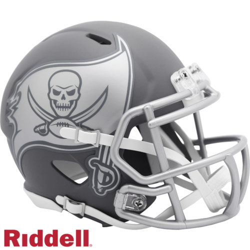 Tampa Bay Buccaneers Helmet Riddell Replica Mini Speed Style Slate Alternate