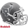 Houston Texans Helmet Riddell Replica Mini Speed Style Slate Alternate