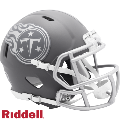 Tennessee Titans Helmet Riddell Replica Mini Speed Style Slate Alternate