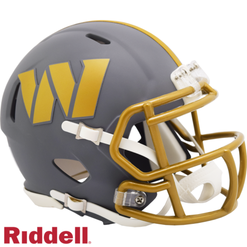 Washington Commanders Helmet Riddell Replica Mini Speed Style Slate Alternate