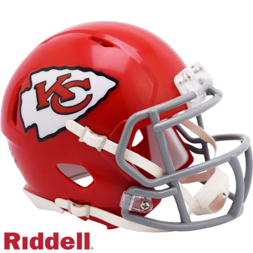 Kansas City Chiefs Helmet Riddell Replica Mini Speed Style 1963-1973 T/B