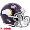 Minnesota Vikings Helmet Riddell Replica Mini Speed Style 1961-1979 T/B