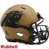 Carolina Panthers Helmet Riddell Replica Mini Speed Style Salute To Service 2023