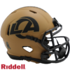 Los Angeles Rams Helmet Riddell Replica Mini Speed Style Salute To Service 2023