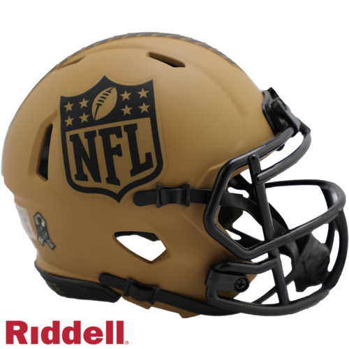 NFL Shield Helmet Riddell Replica Mini Speed Style Salute To Service 2023