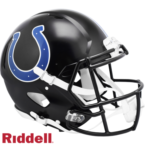 Indianapolis Colts Helmet Riddell Authentic Full Size Speed Style On-Field Alternate 2023 Indiana Nights – Special Order