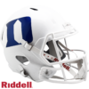 Duke Blue Devils Helmet Riddell Replica Full Size Speed Style White