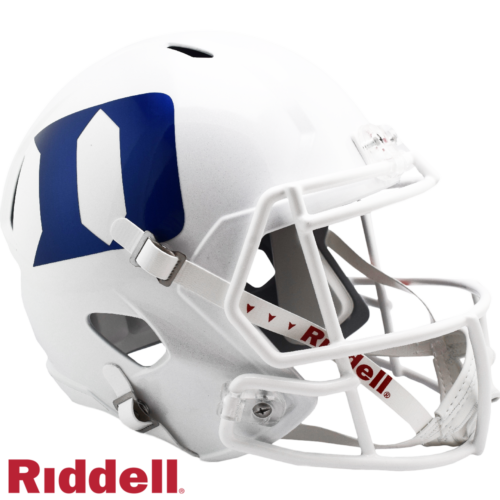 Duke Blue Devils Helmet Riddell Replica Full Size Speed Style White