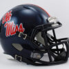 Mississippi Rebels Helmet Riddell Replica Mini Speed Style – Special Order