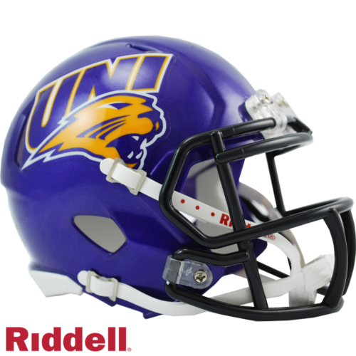 Northern Iowa Panthers Helmet Riddell Replica Mini Speed Style