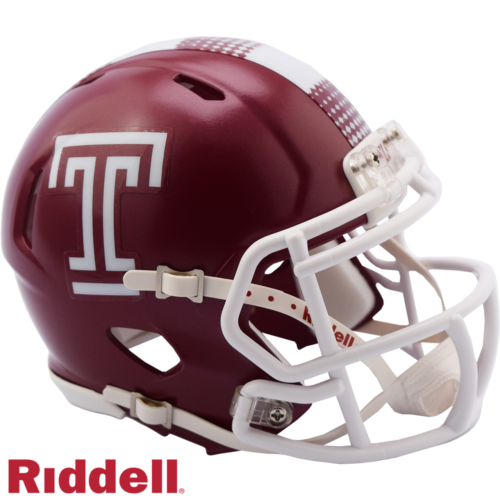 Temple Owls Helmet Riddell Replica Mini Speed Style